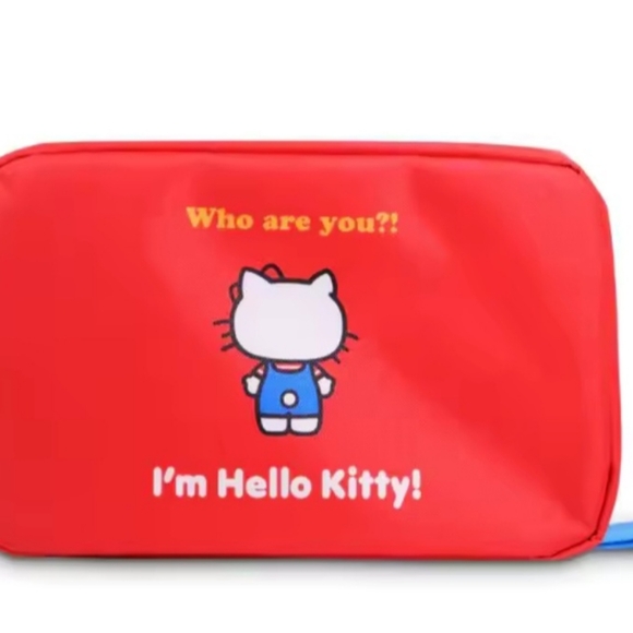 Hello Kitty Bags Cute Red Packing Cube Travel Bag Toiletry Bag - Picture 4 of 11